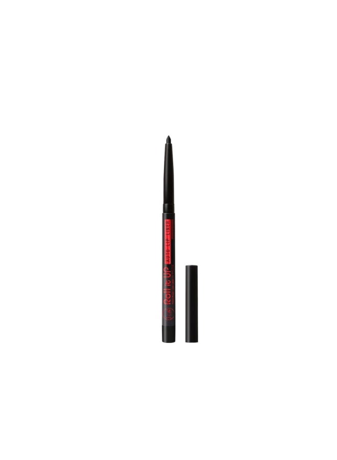 J.Cats Roll It Up Auto Lip Liner 112 Black 0.3g - Image 1